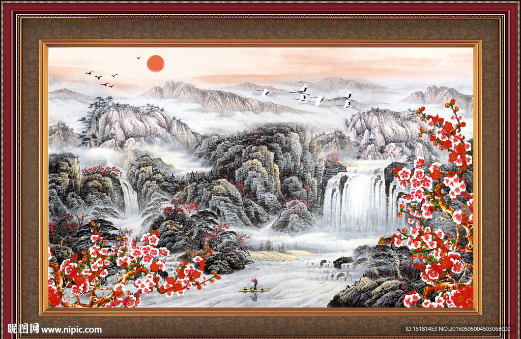 国画山水
