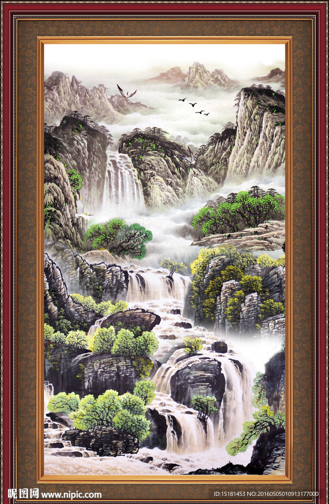 国画山水