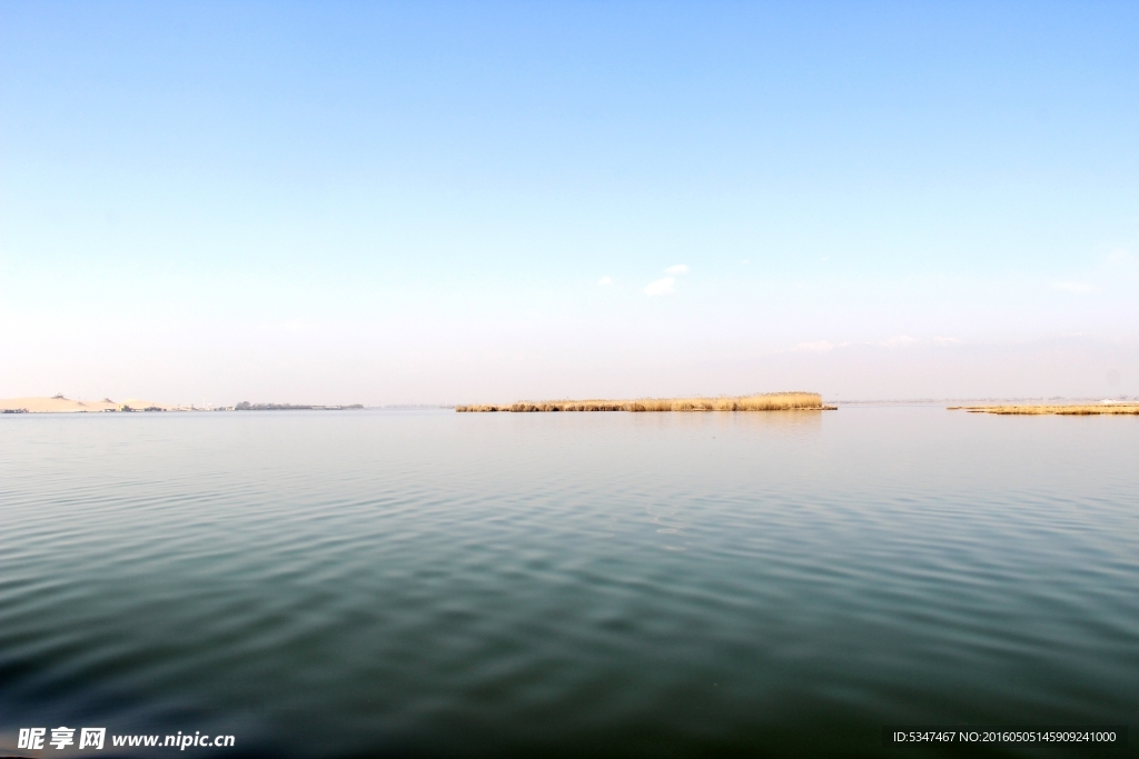 银川沙湖风光