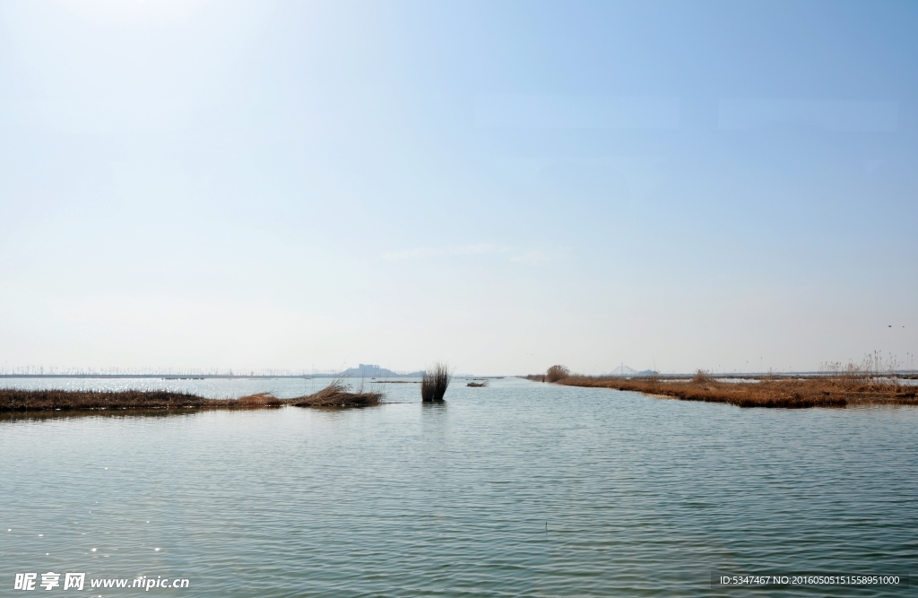 银川沙湖风光