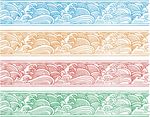 浪花素材 矢量