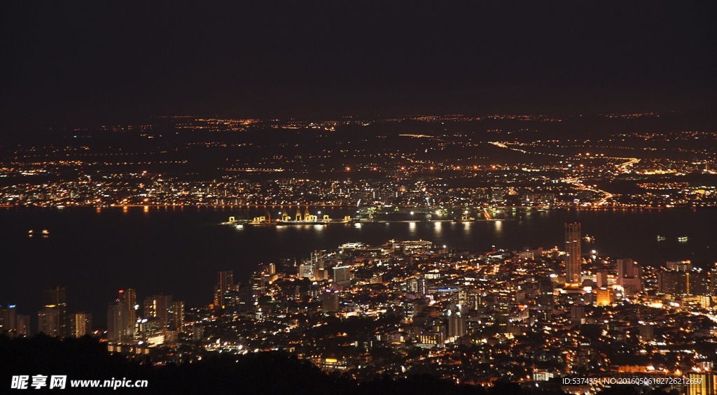 美丽的城市夜景