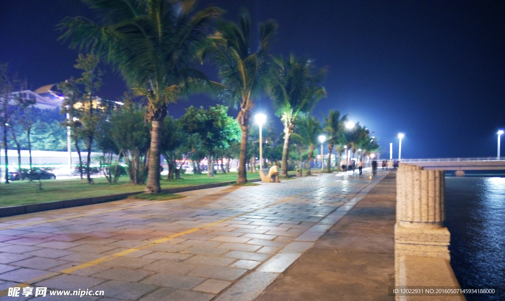 珠海海边夜景