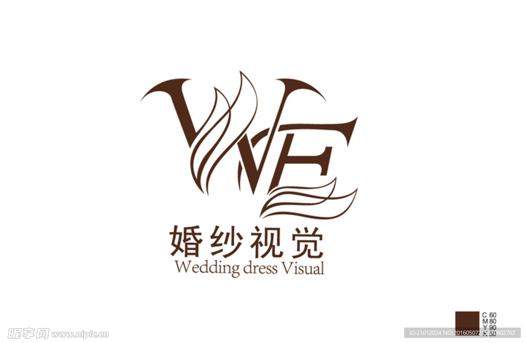 婚纱摄影视觉logo