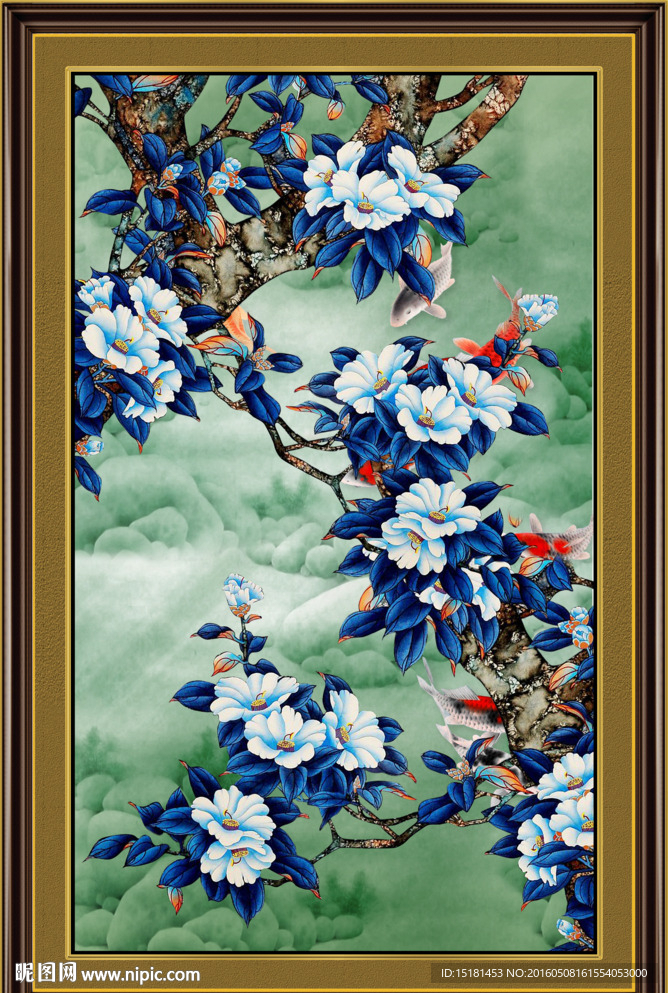 花鸟工笔画