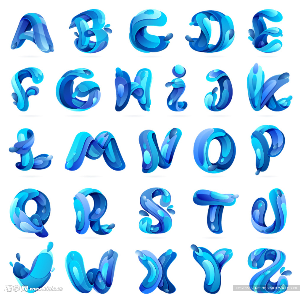 矢量字母