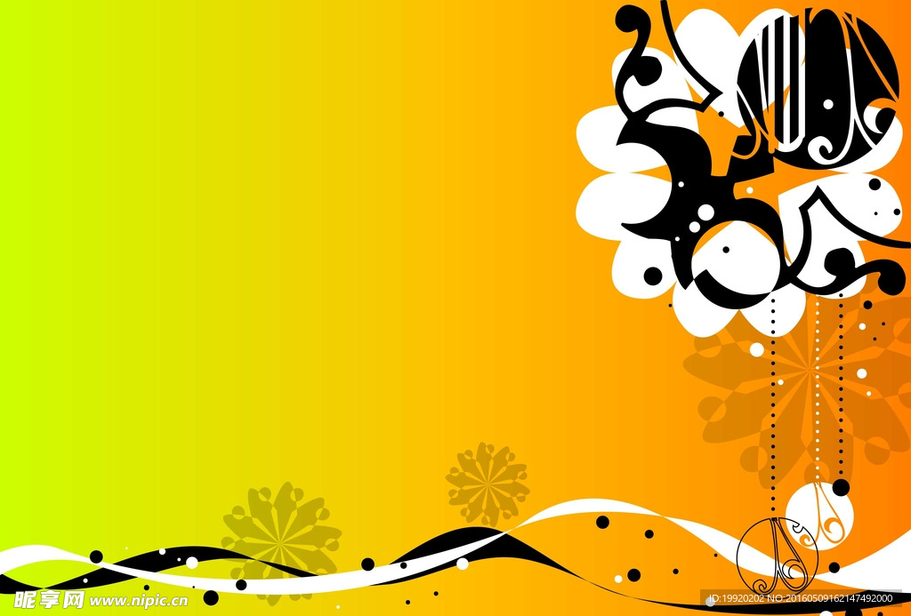 时尚花纹