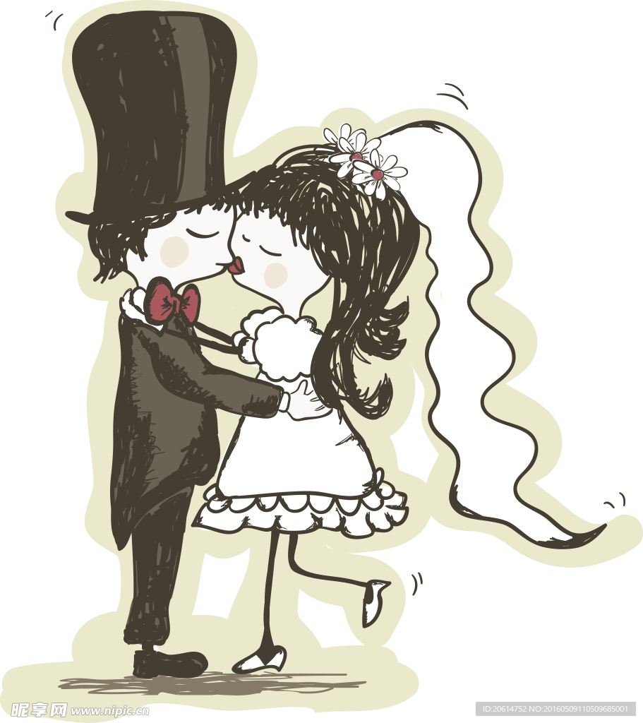 我们结婚吧创意海报