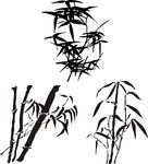 矢量竹子素材