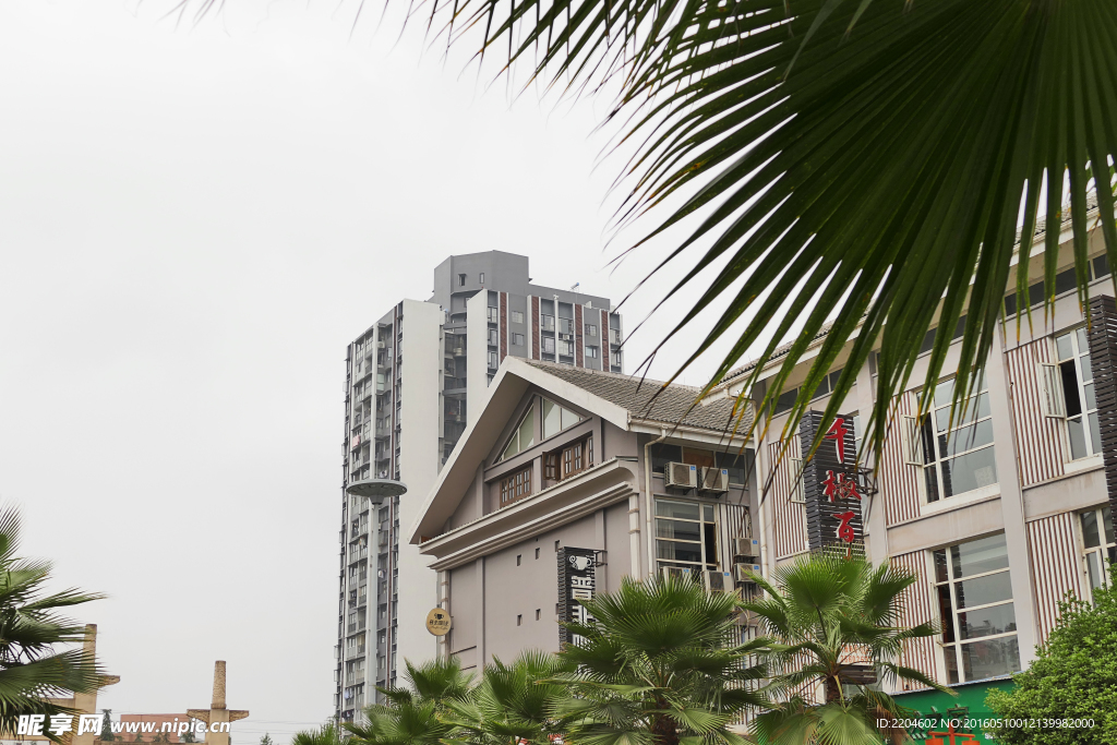 资阳三贤公园商业街楼房