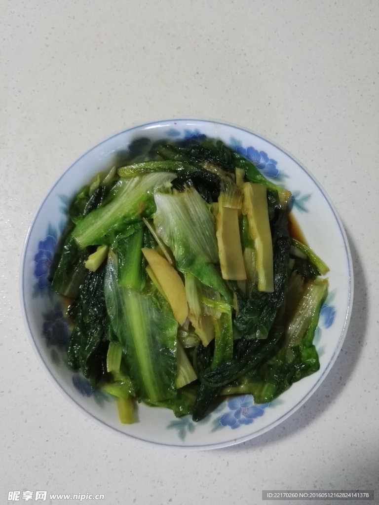 炒麦菜