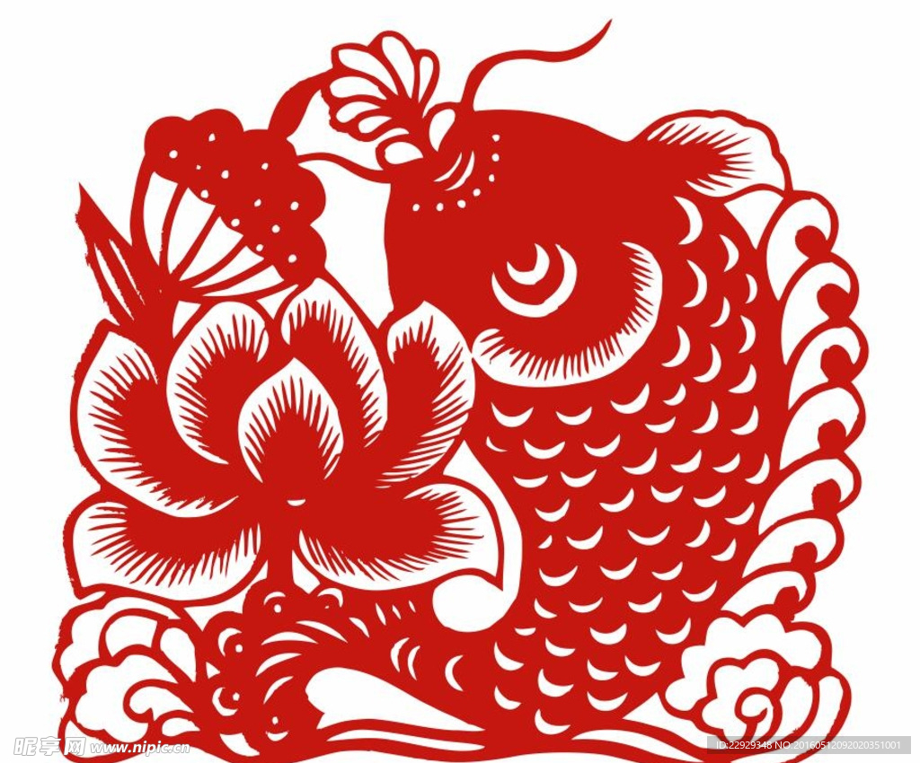 鱼剪纸