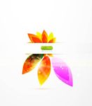 梦幻唯美花瓣背景底纹
