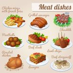 肉类广告素材
