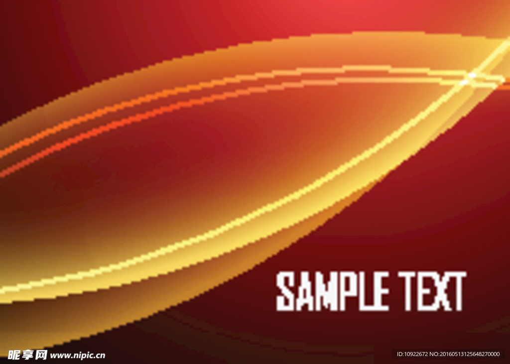 时尚炫光 线条背景