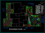 空中屋顶花园 布置图