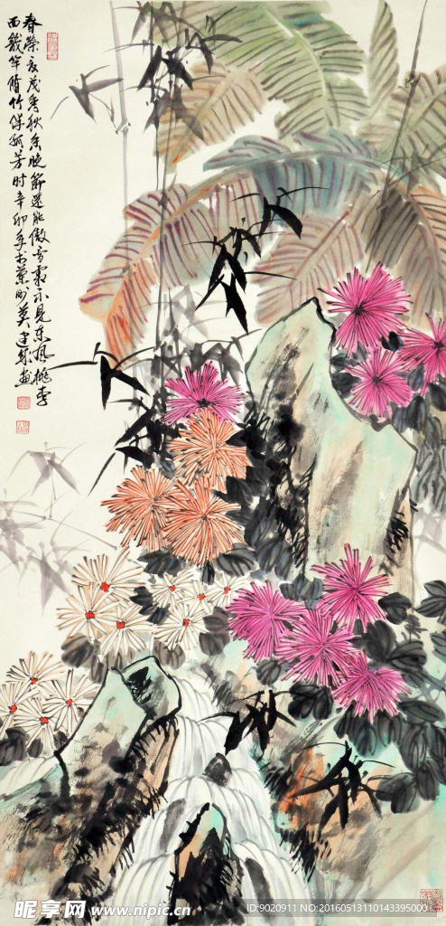 莫建成 四季花卉