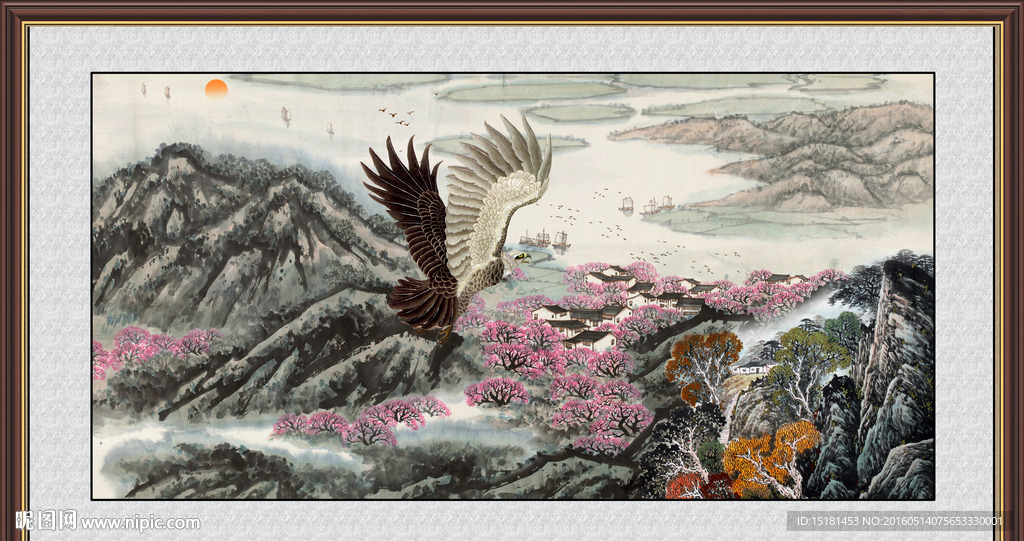 大展鸿图 国画