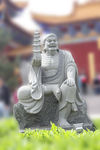 托塔神佛摄影图片
