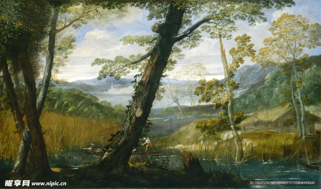 油画风景