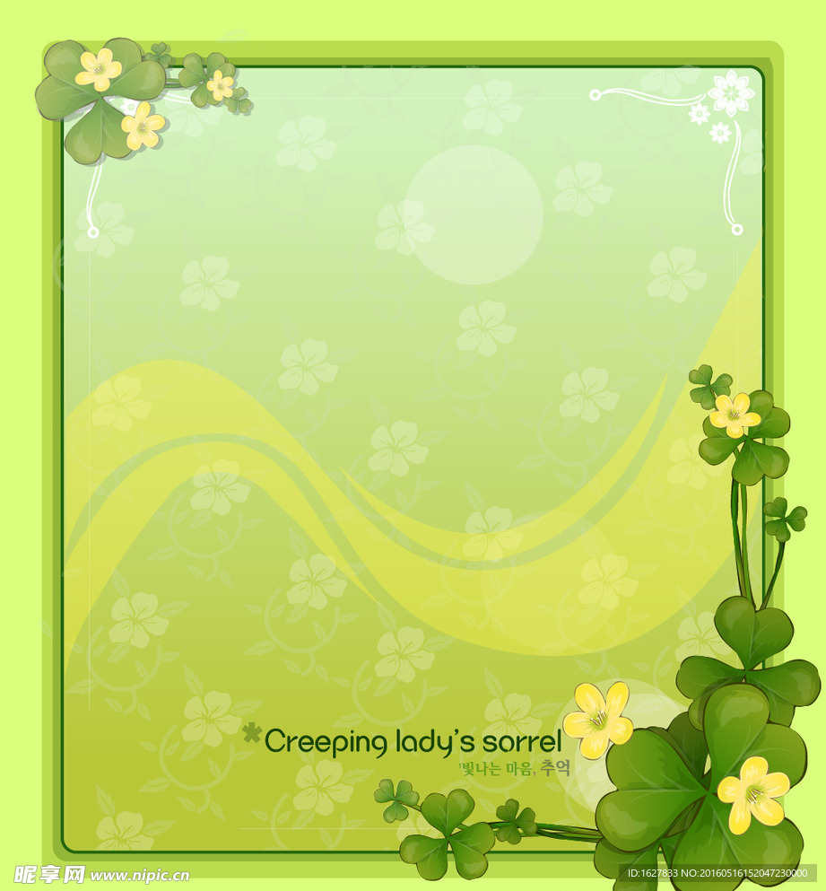 精美花纹底纹