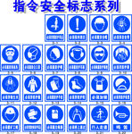 指令安全标志系列