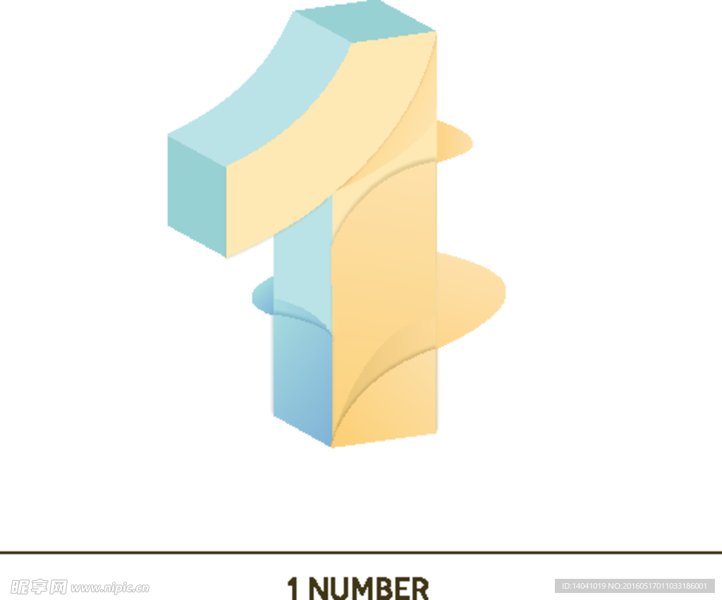 3D数字符号
