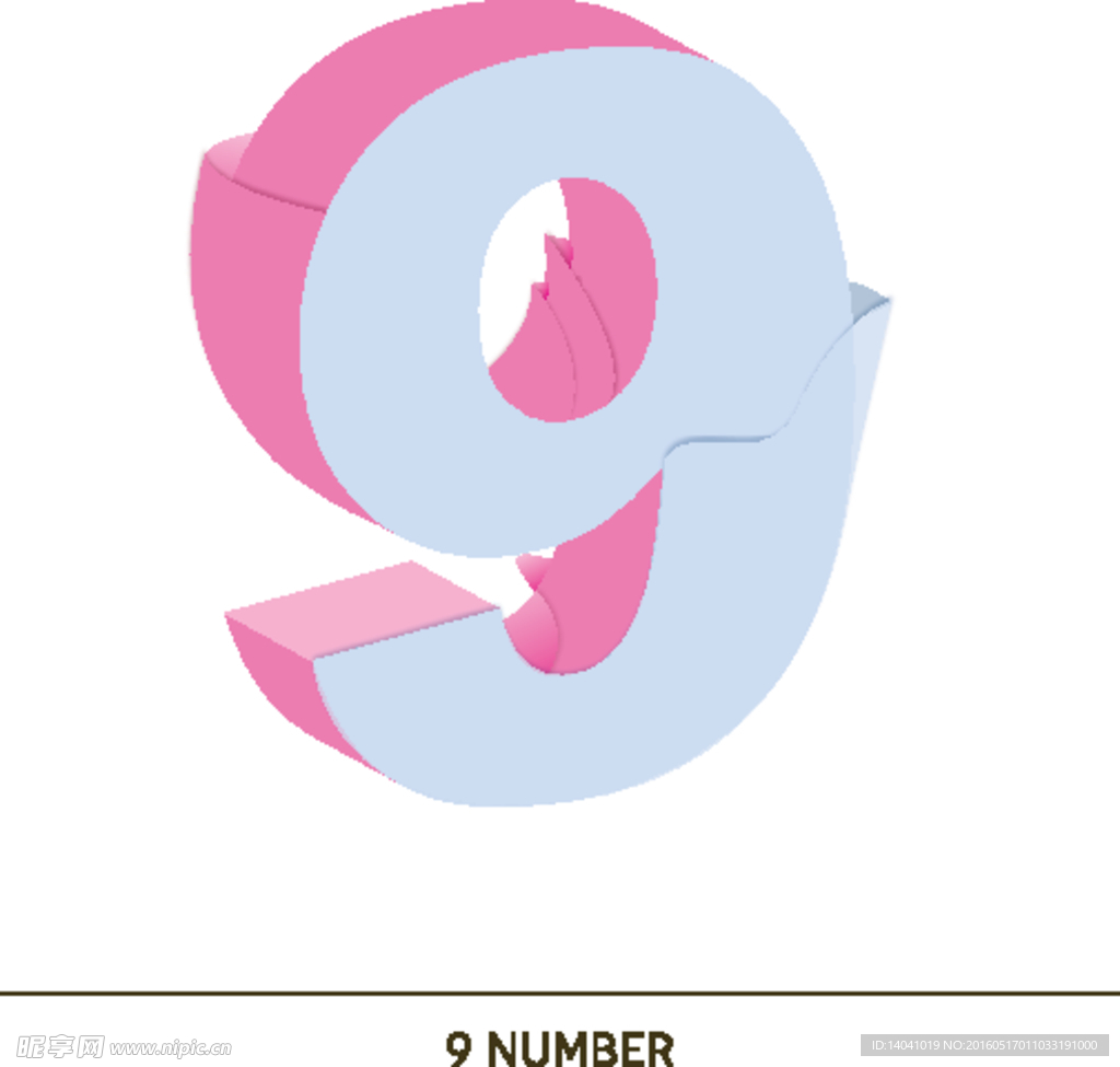 3D数字符号