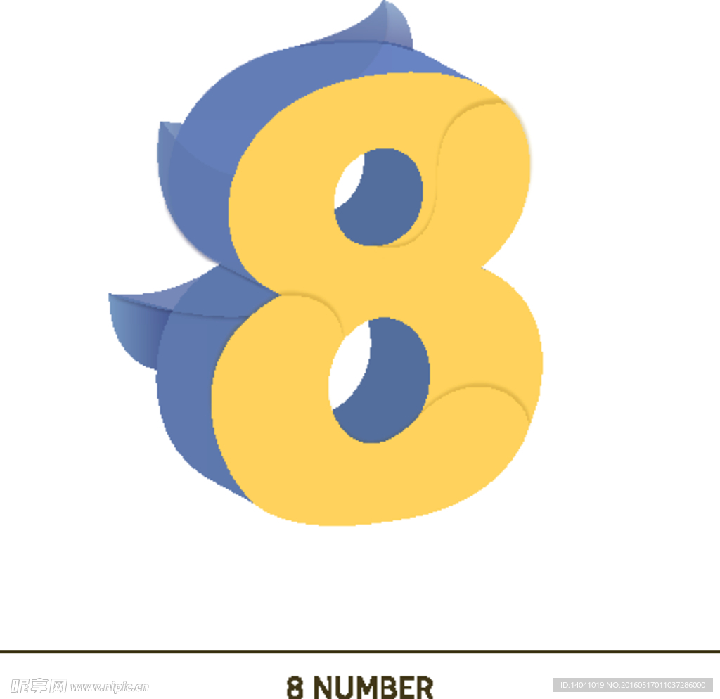 3D数字符号