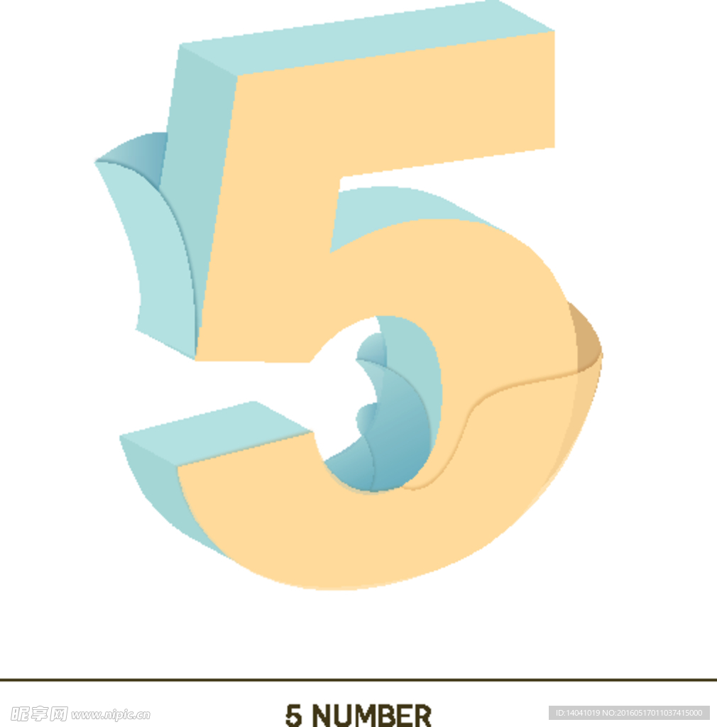 3D数字符号