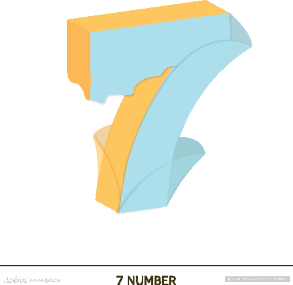 3D数字符号