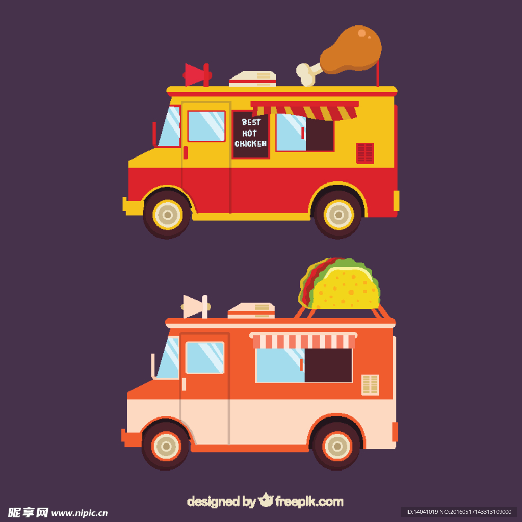 复古食品车