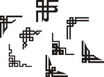 古典 花边边角