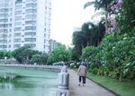 桥边 慢步