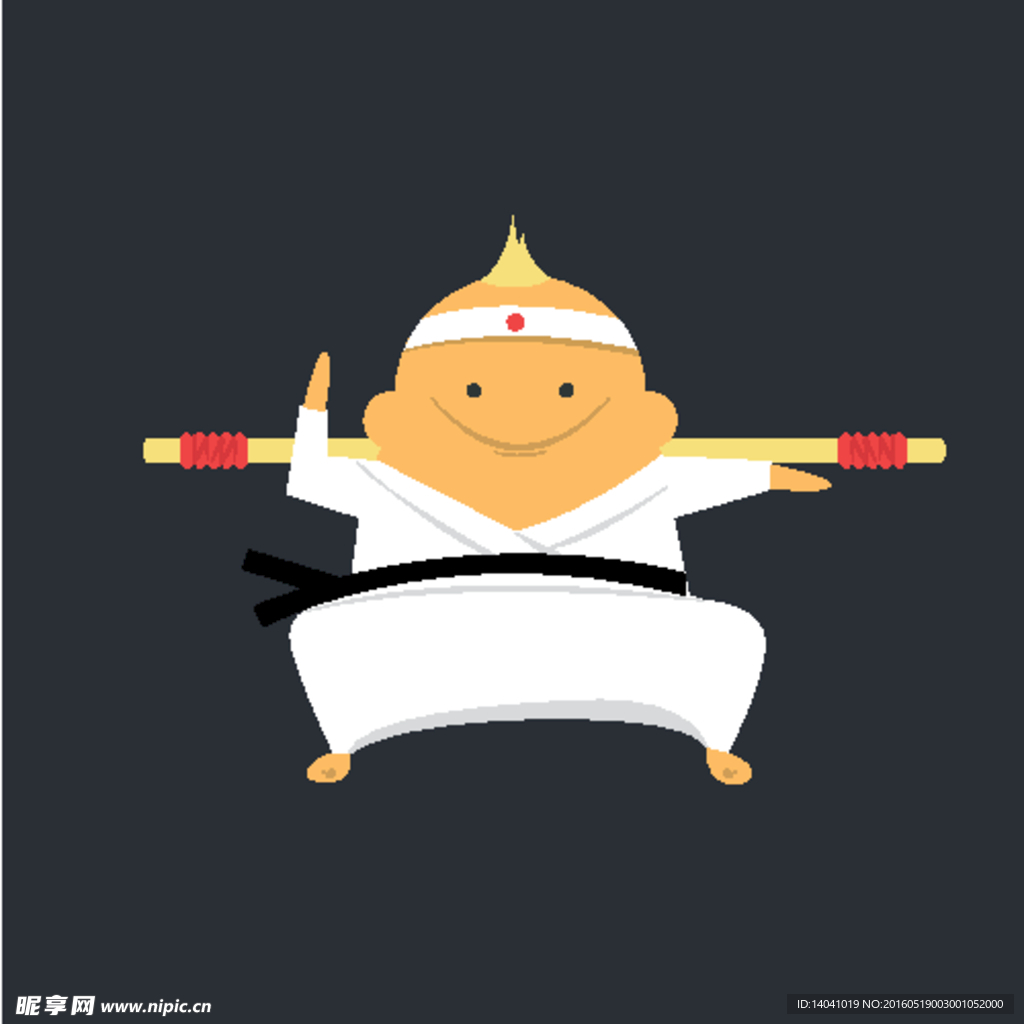 空手道专家图标