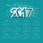 2017年日历