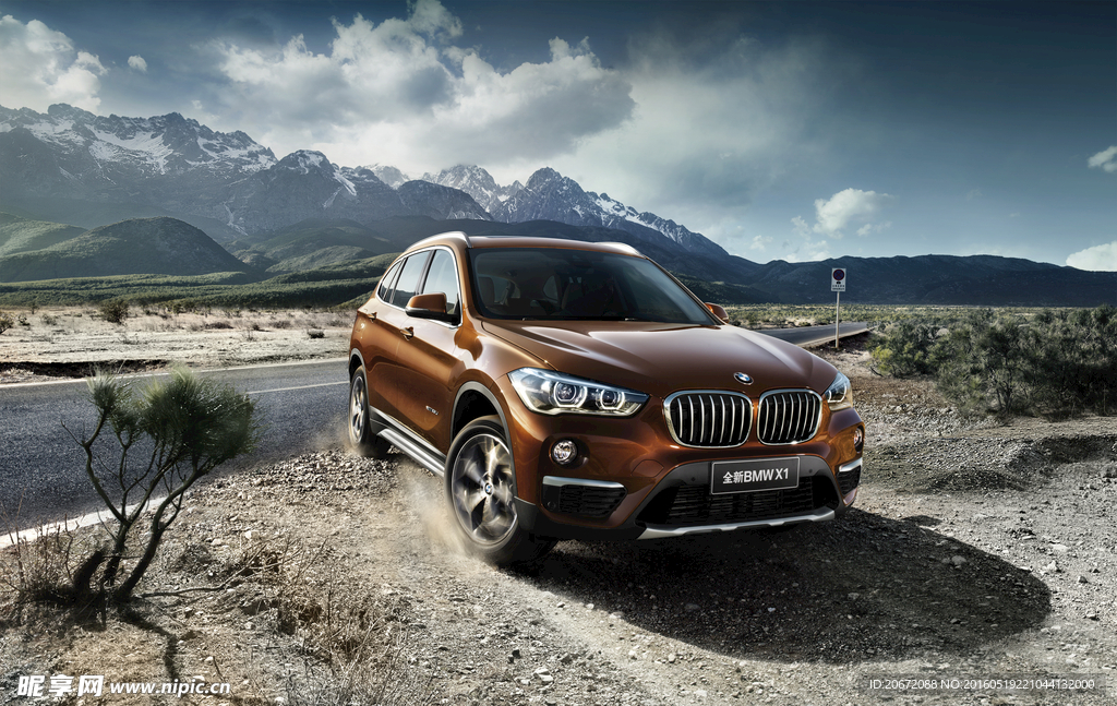 宝马BMW X1背景图