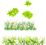 矢量花草