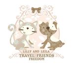 手绘可爱萌宠 小猫和小狗