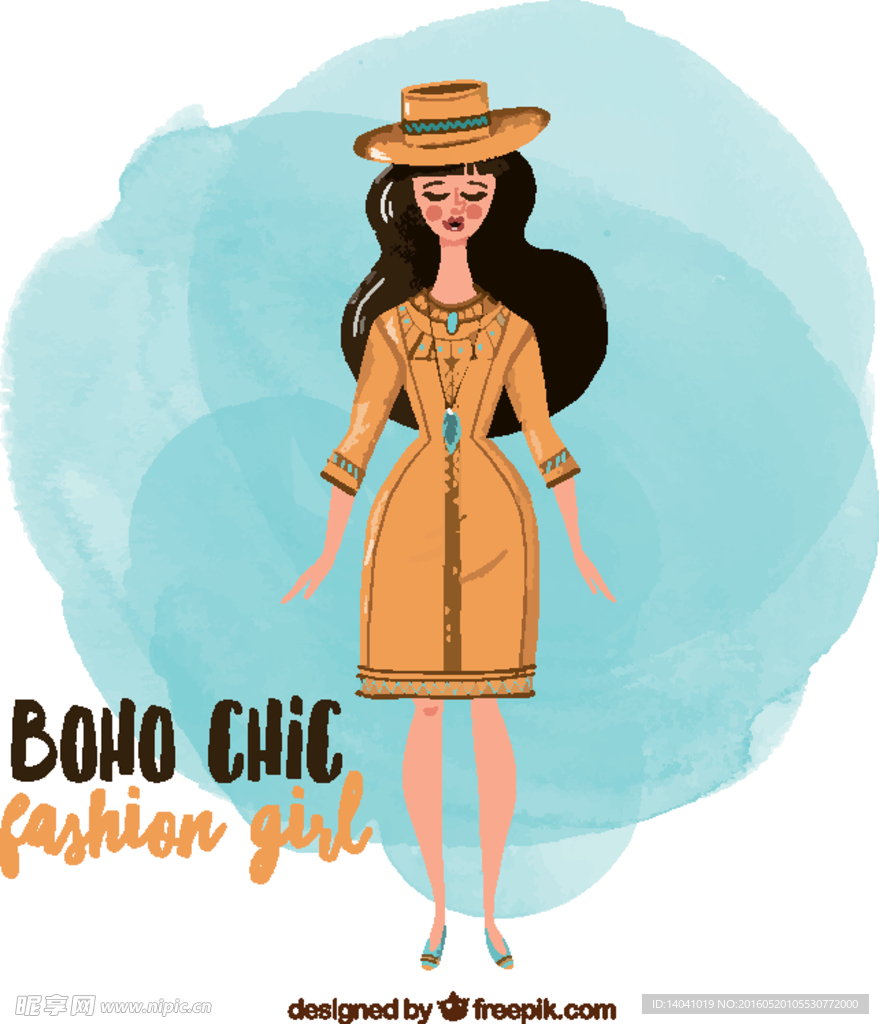 女孩的时尚衣服