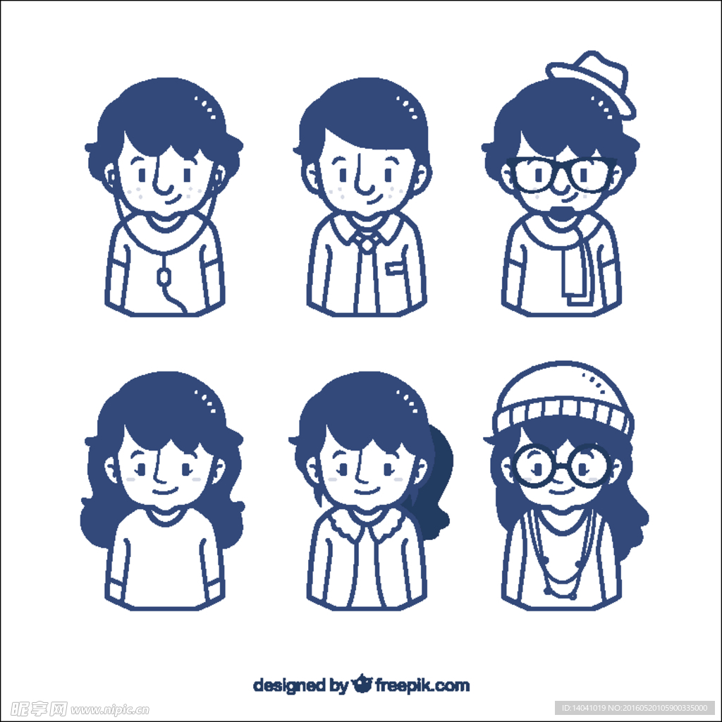 男孩和女孩头像