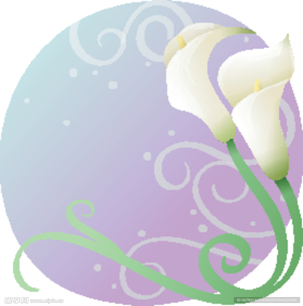 精美花纹底纹