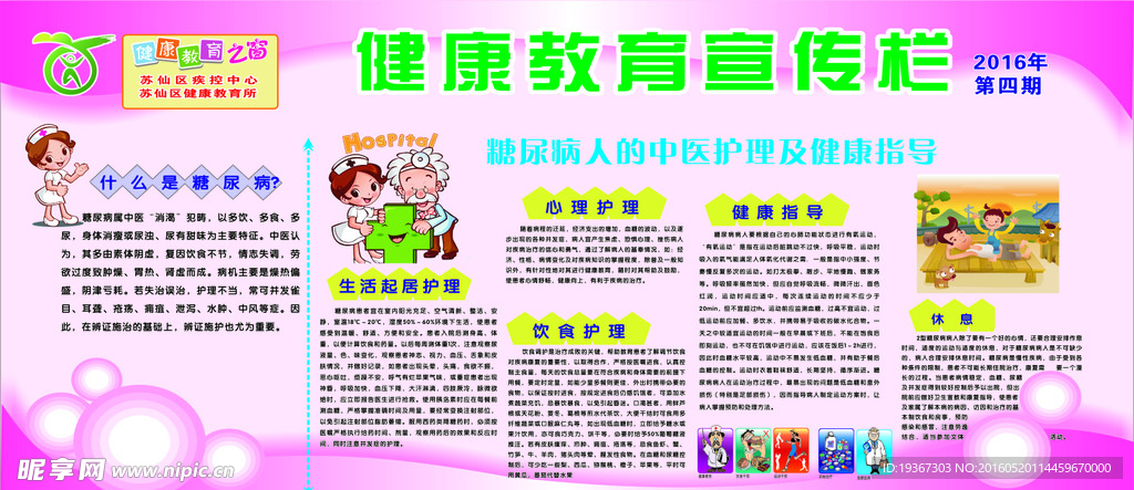 健康教育展板