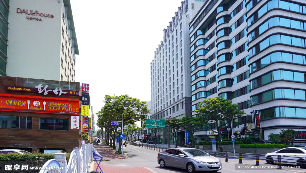 济州市街景