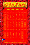 刘府喜宴红榜