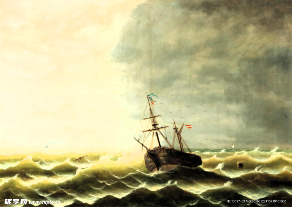 油画风景