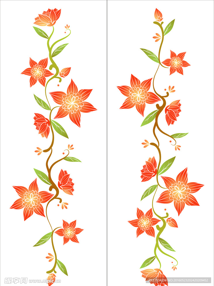 红喇叭花