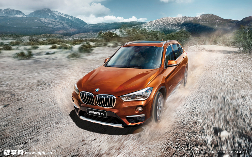 宝马BMW X1背景图图片