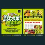 水果宣传单