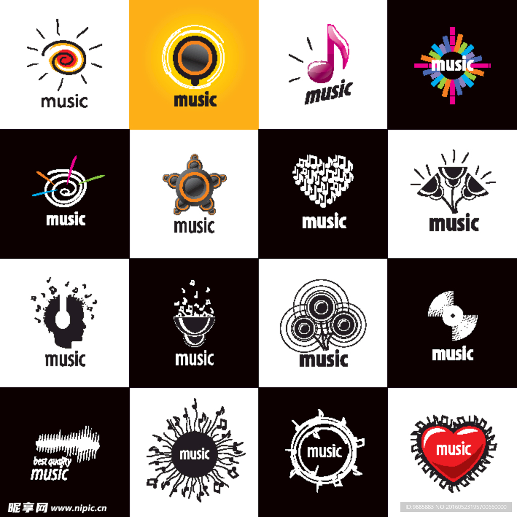 音乐logo
